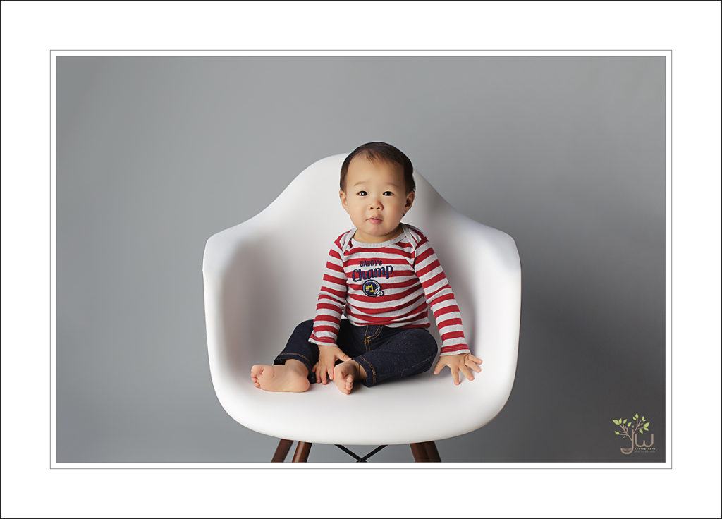Baby milestone photography